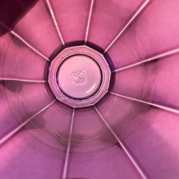 Circleware by Pasabahce Set of 2, 11 Oz Tumblers Glasses Gem Colors Red/Purple - Picture 10 of 11